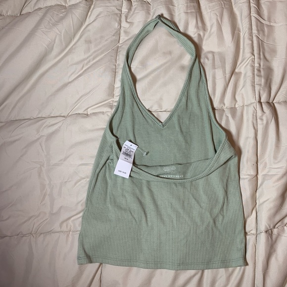 Green Halter Top - Picture 5 of 6